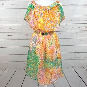 Milly of New York Silk Watercolor Dress 8